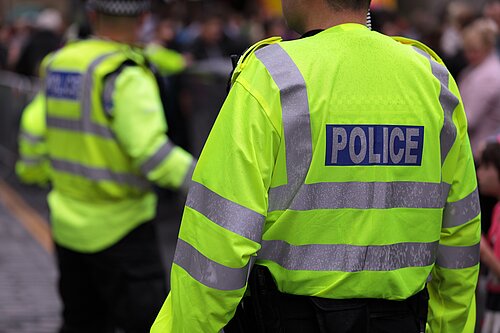 Police Officers in high viz